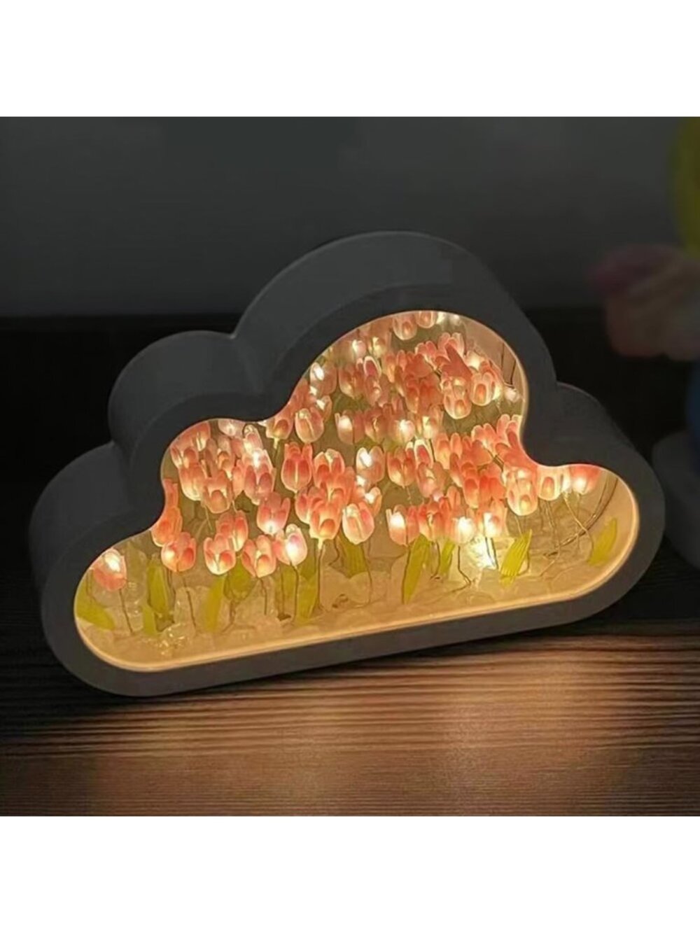 20 Flower Tulip Night Light Lamp - Perfect Mother's Day Gift for Women & Decor